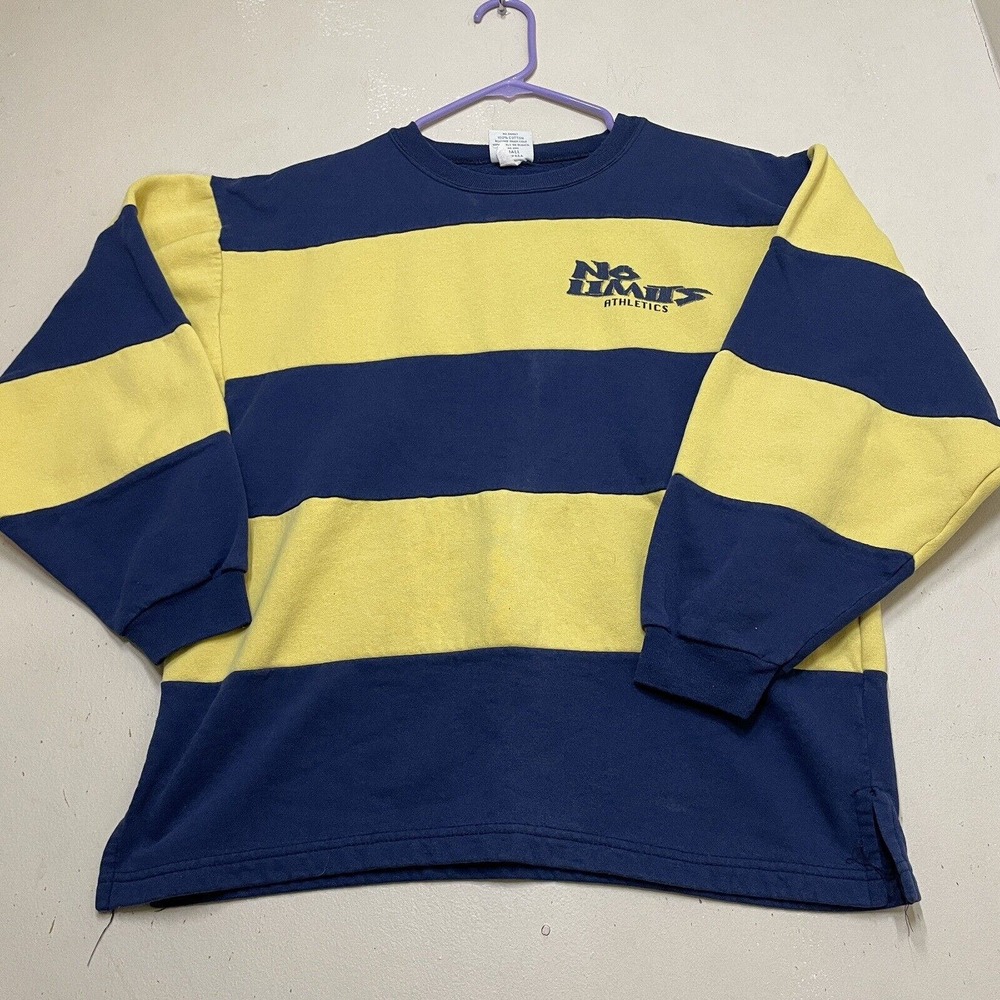 No Limits Athletics Faded sweater crewneck small 90s USA Vintage